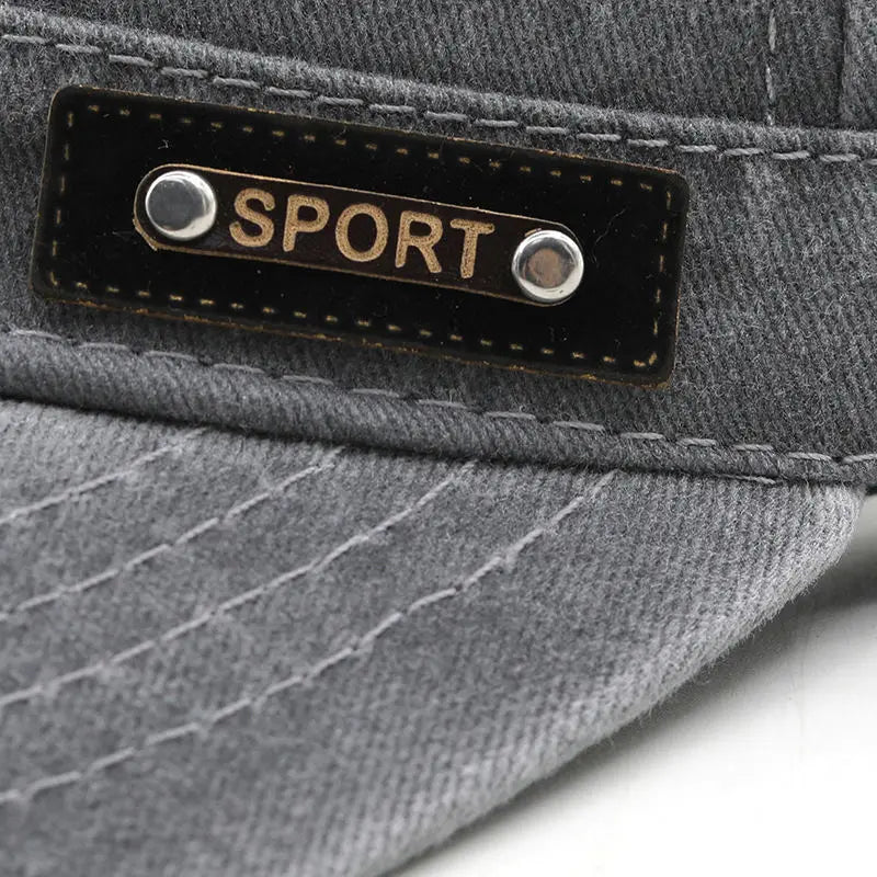 Nordspur | Brimfeld Flat Top Military-Style Sun Cap
