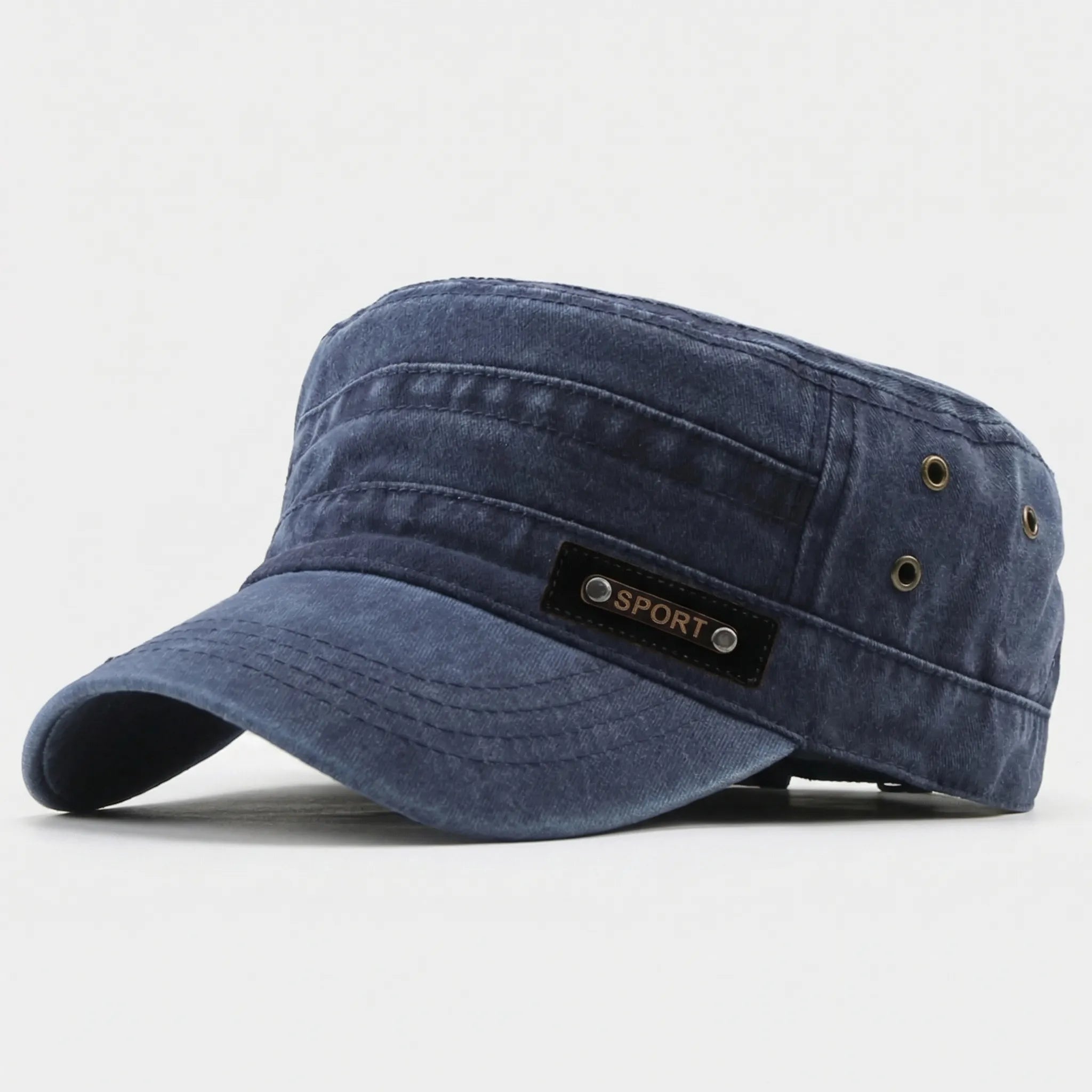 Nordspur | Brimfeld Flat Top Military-Style Sun Cap