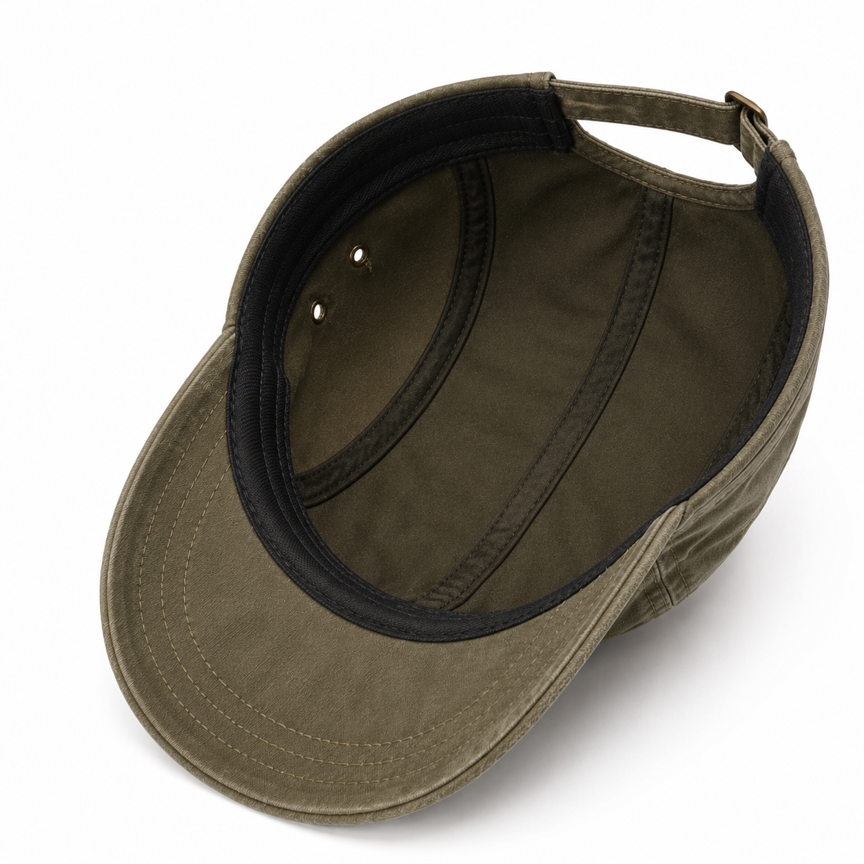 Nordspur | Brimfeld Flat Top Military-Style Sun Cap