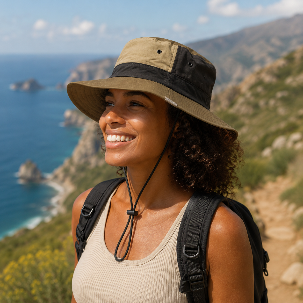 Nordspur | Brimvex Wide-Brim UV-Blocking Bucket Hat