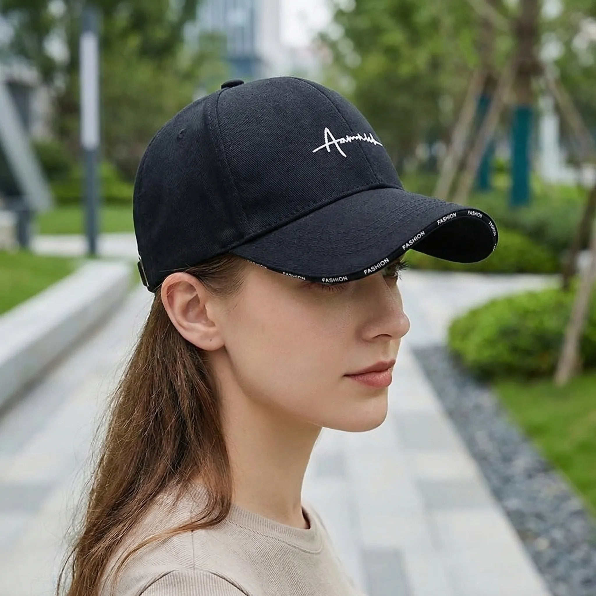 Nordspur | Brixelle Embroidered Letter Baseball Cap