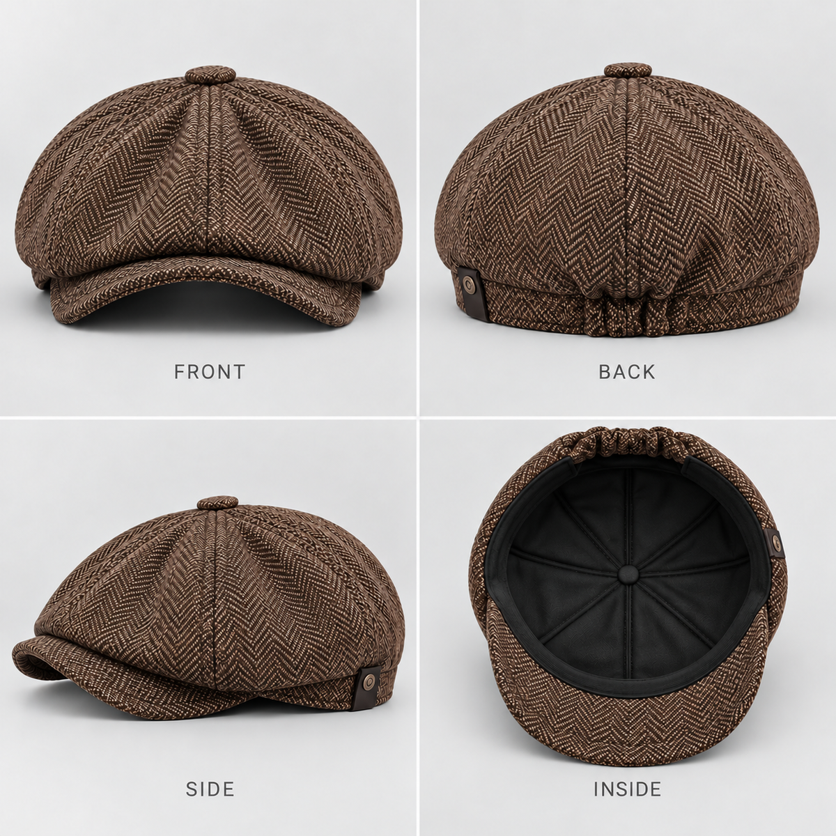 Nordspur | Brogard Classic Eight-Panel Flat Cap