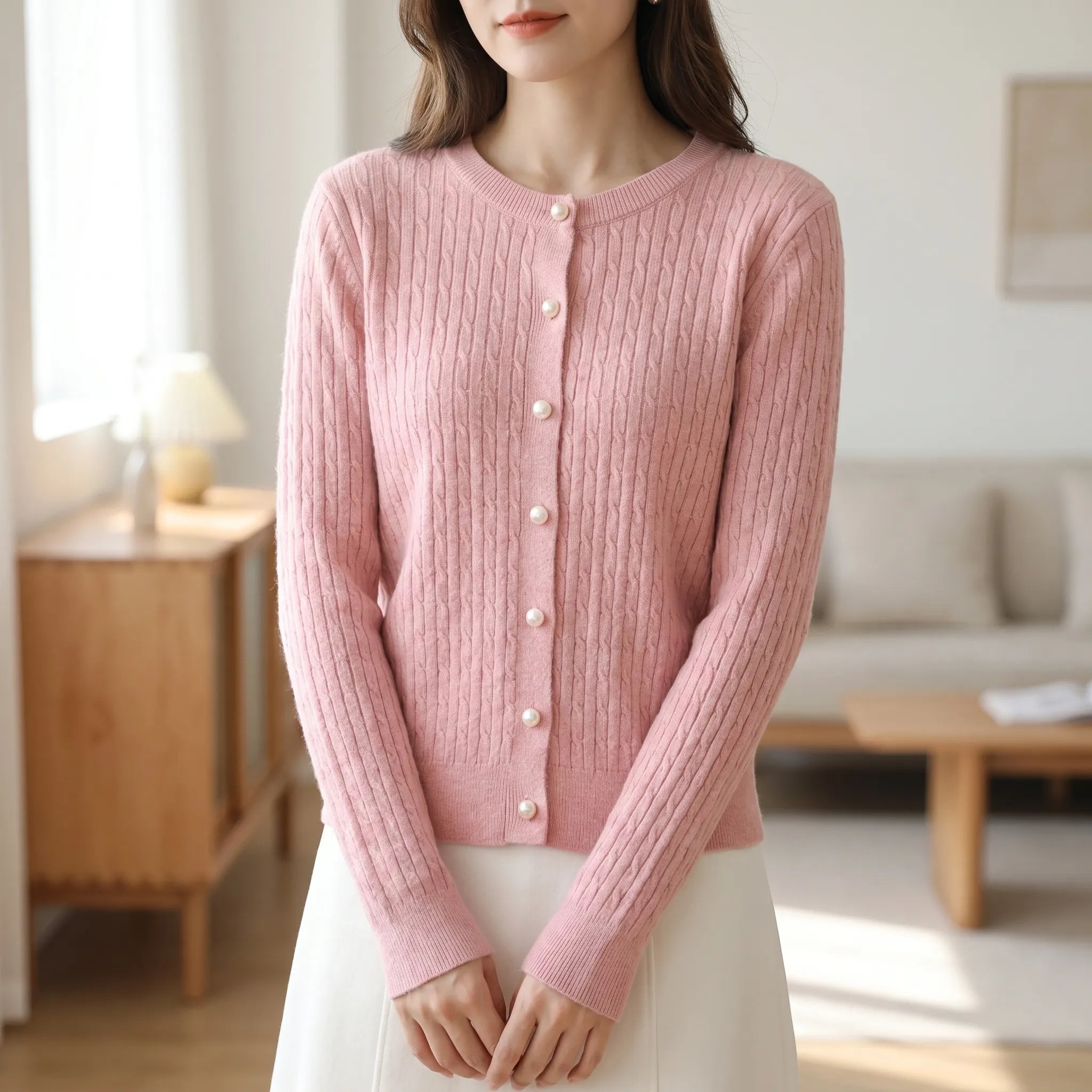 Nordspur | Cabelia Cable Knit Cardigan