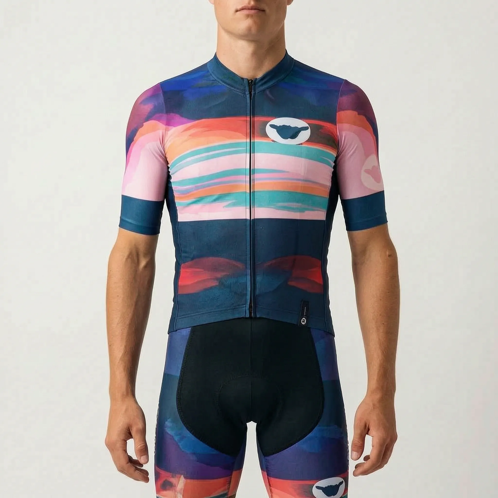 Nordspur | Cadenzia Striped Short Sleeve Cycling Top