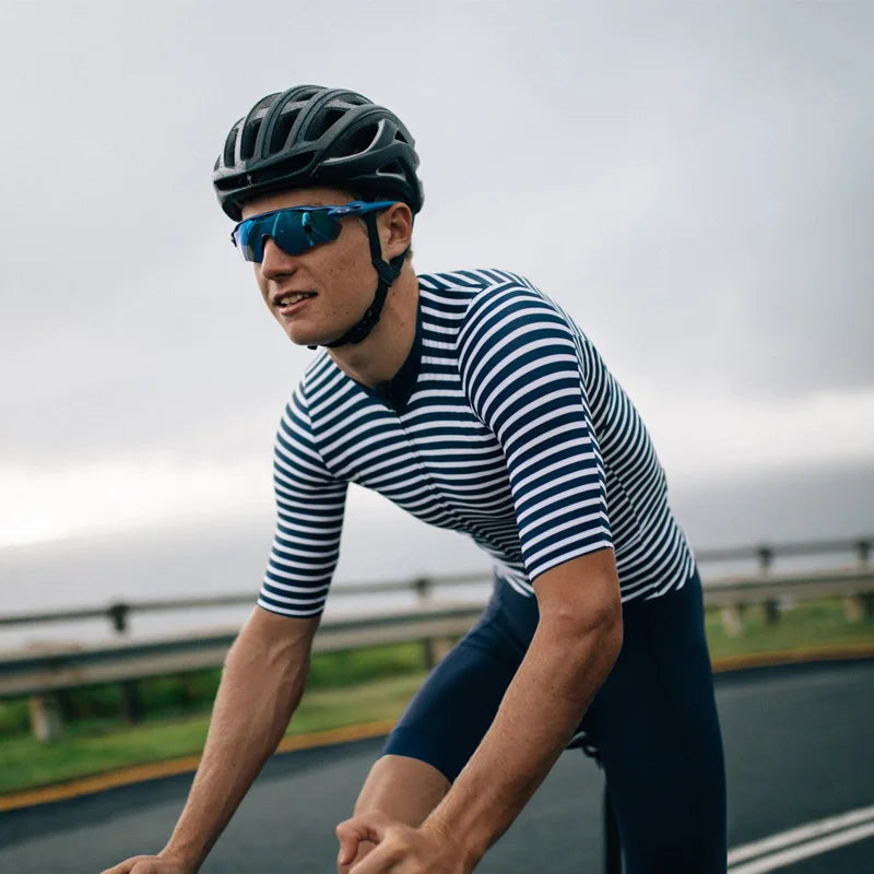 Nordspur | Cadenzia Striped Short Sleeve Cycling Top