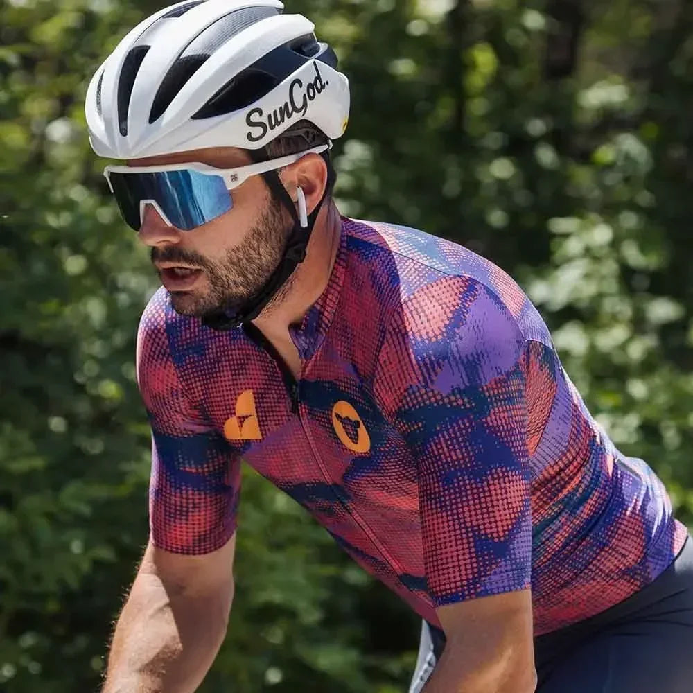 Nordspur | Cadenzia Striped Short Sleeve Cycling Top