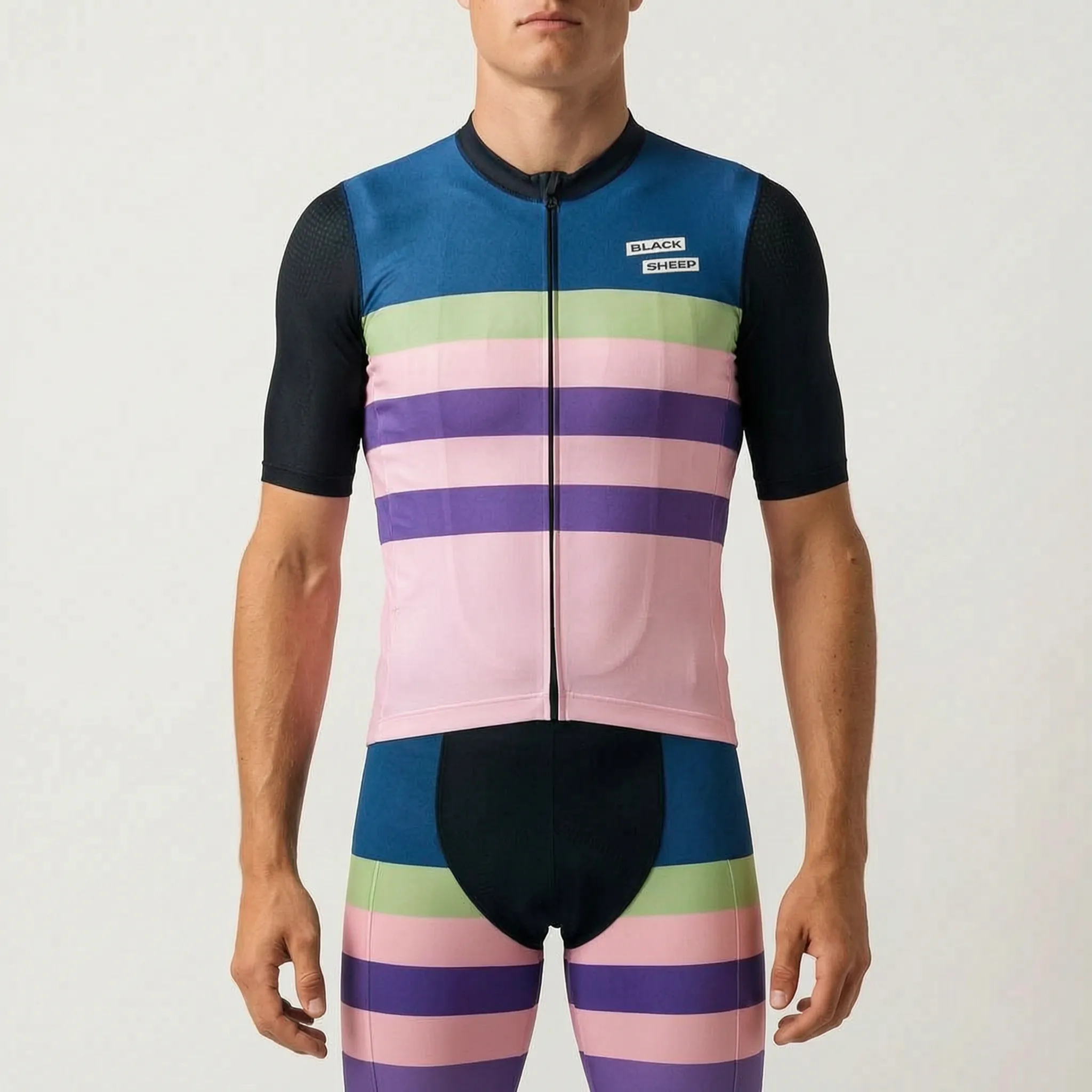 Nordspur | Cadenzia Striped Short Sleeve Cycling Top