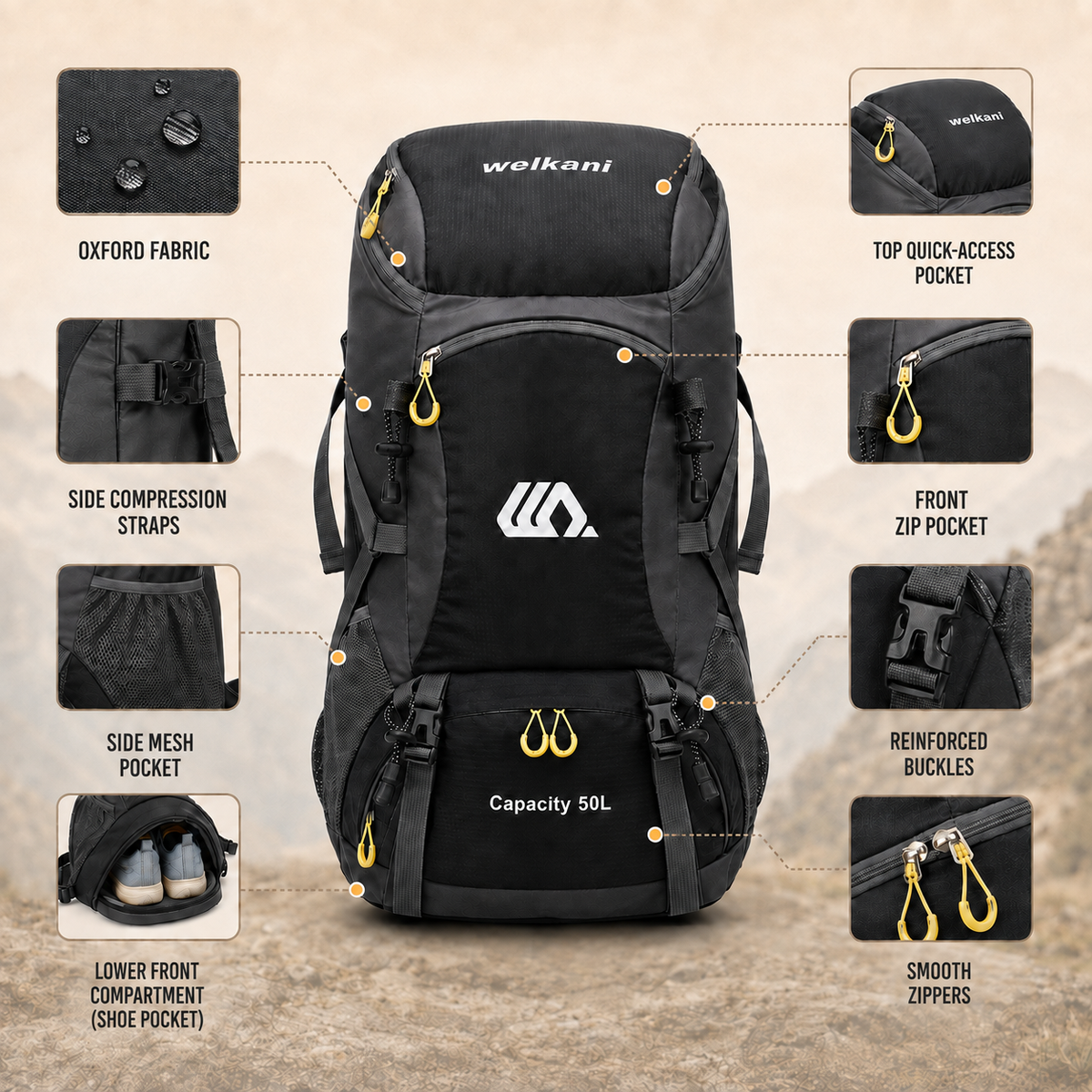 Nordspur | Cairnfold Trail Backpack