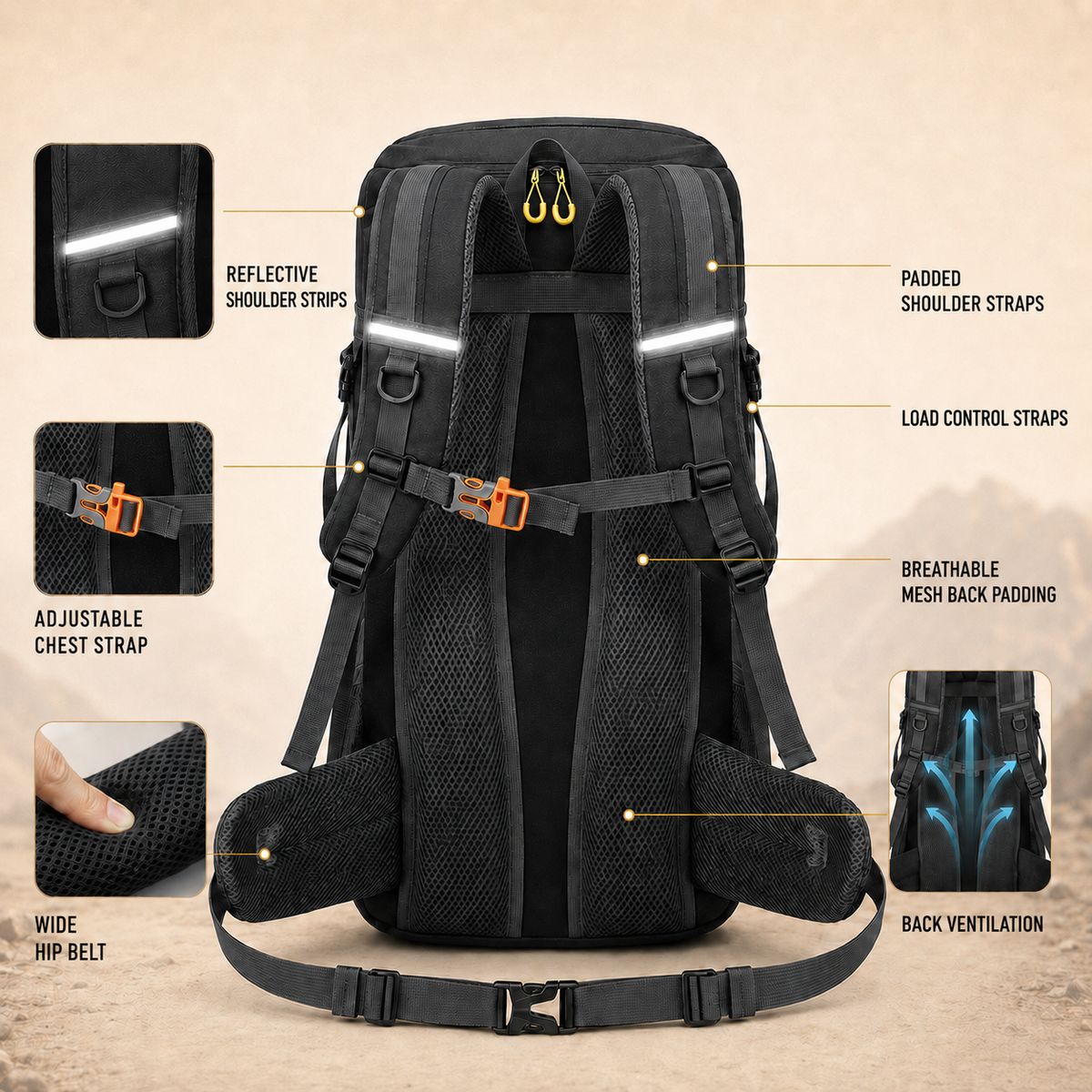 Nordspur | Cairnfold Trail Backpack