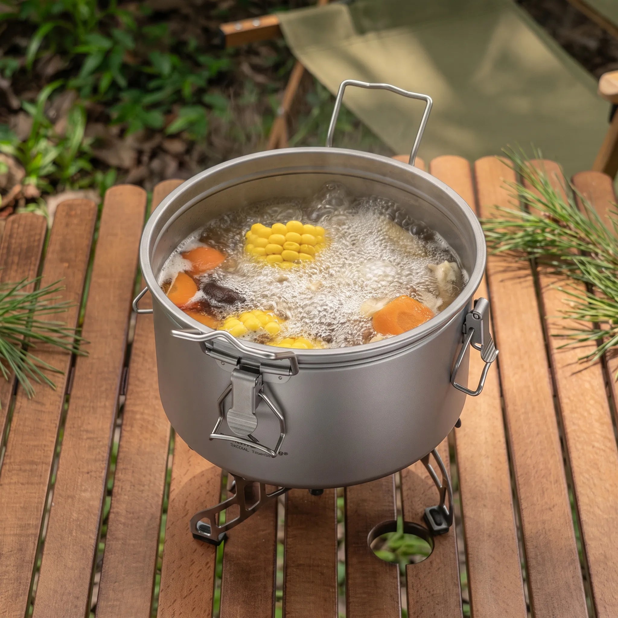 Nordspur | Caldro Large Nested Camping Cooking Pot Set