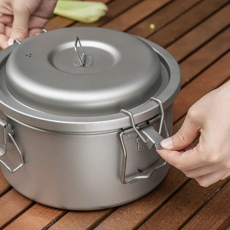 Nordspur | Caldro Large Nested Camping Cooking Pot Set