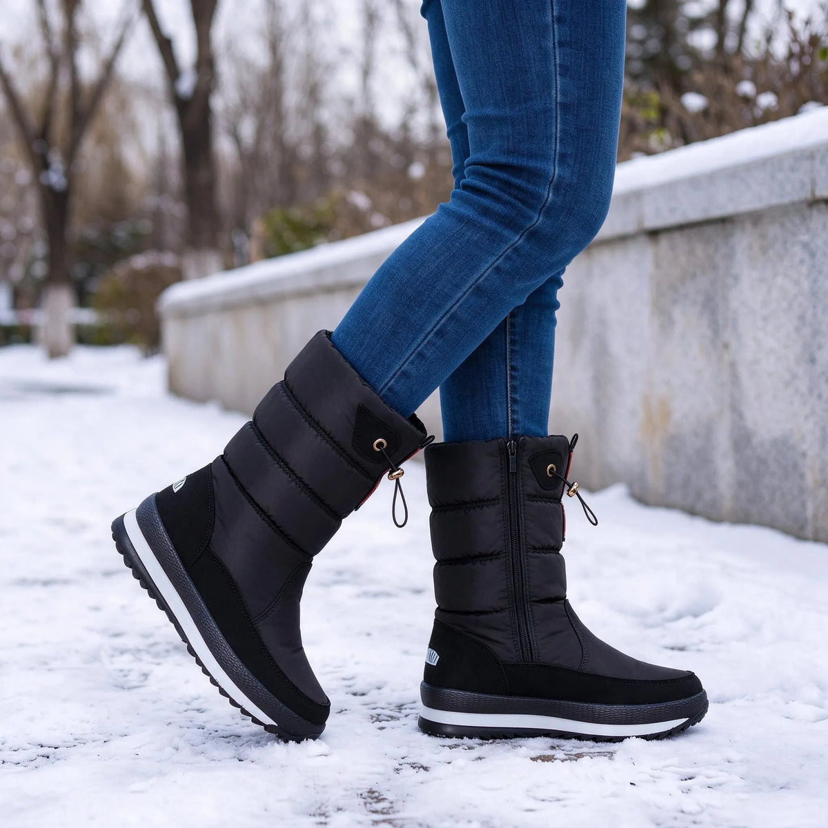 Nordspur | Caldura Mid Calf Quilted Snow Boots
