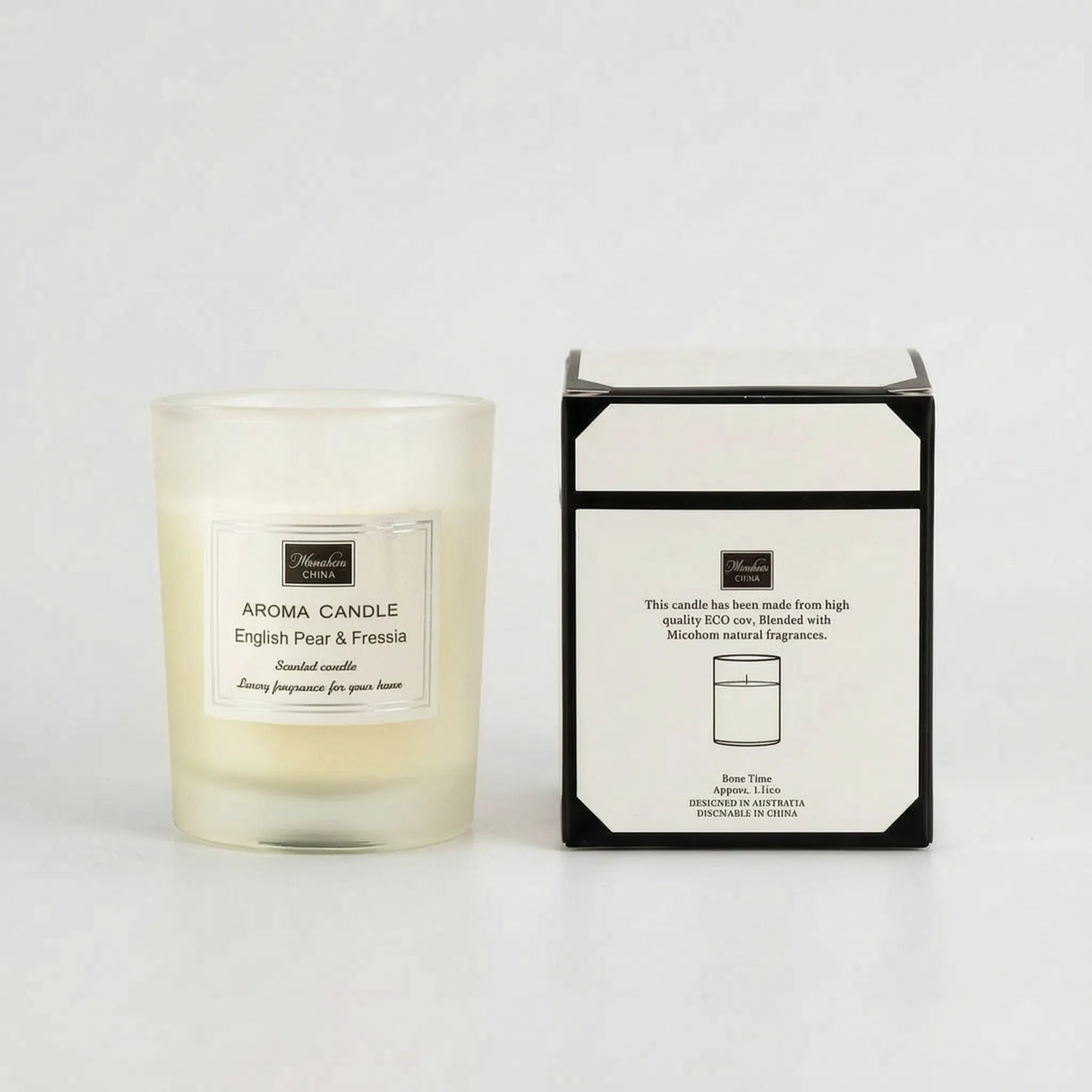 Nordspur | Calmave Minimalist Frosted Vessel Candle