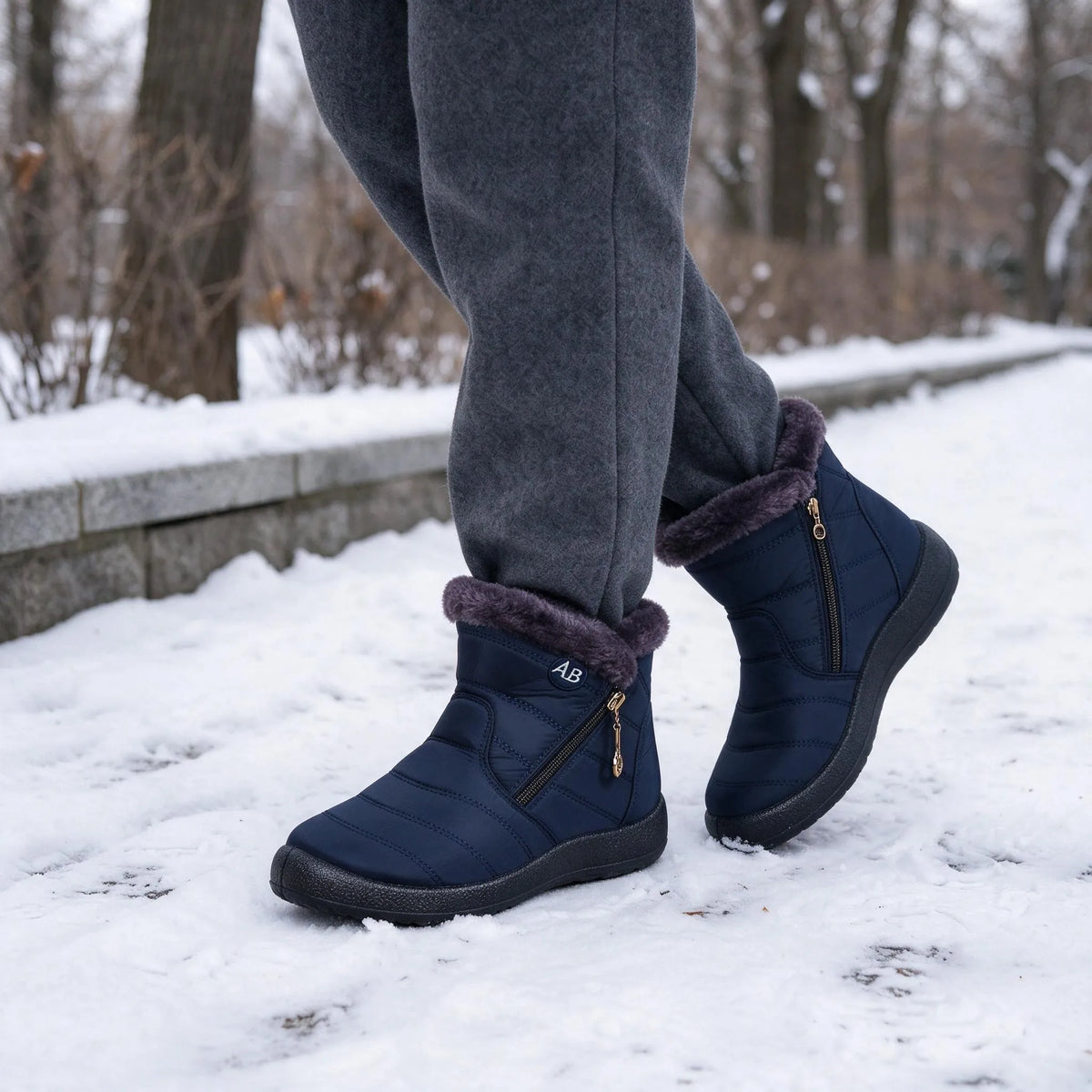 Nordspur | Calovita Ladies Quilted Ankle Snow Boots