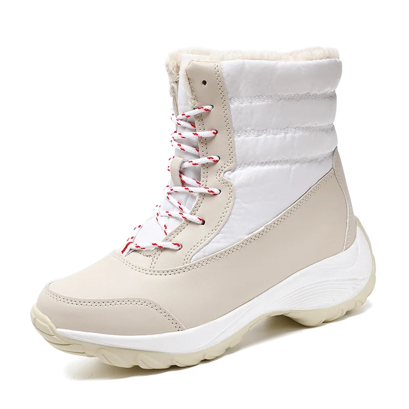 Nordspur | Calvessa Mid-Calf Lace-Up Snow Boots