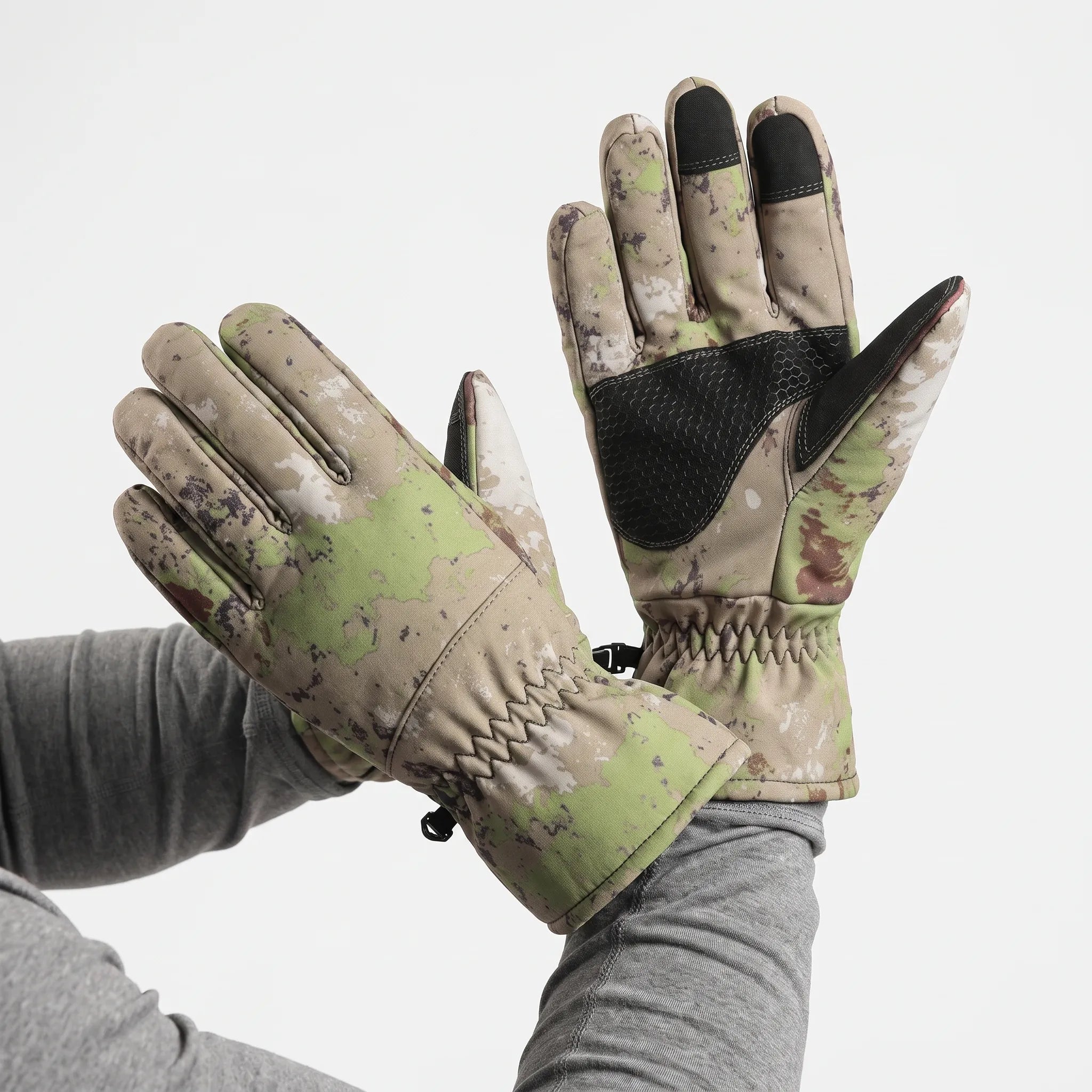 Nordspur | Camius Camouflage Print Winter Ski Gloves