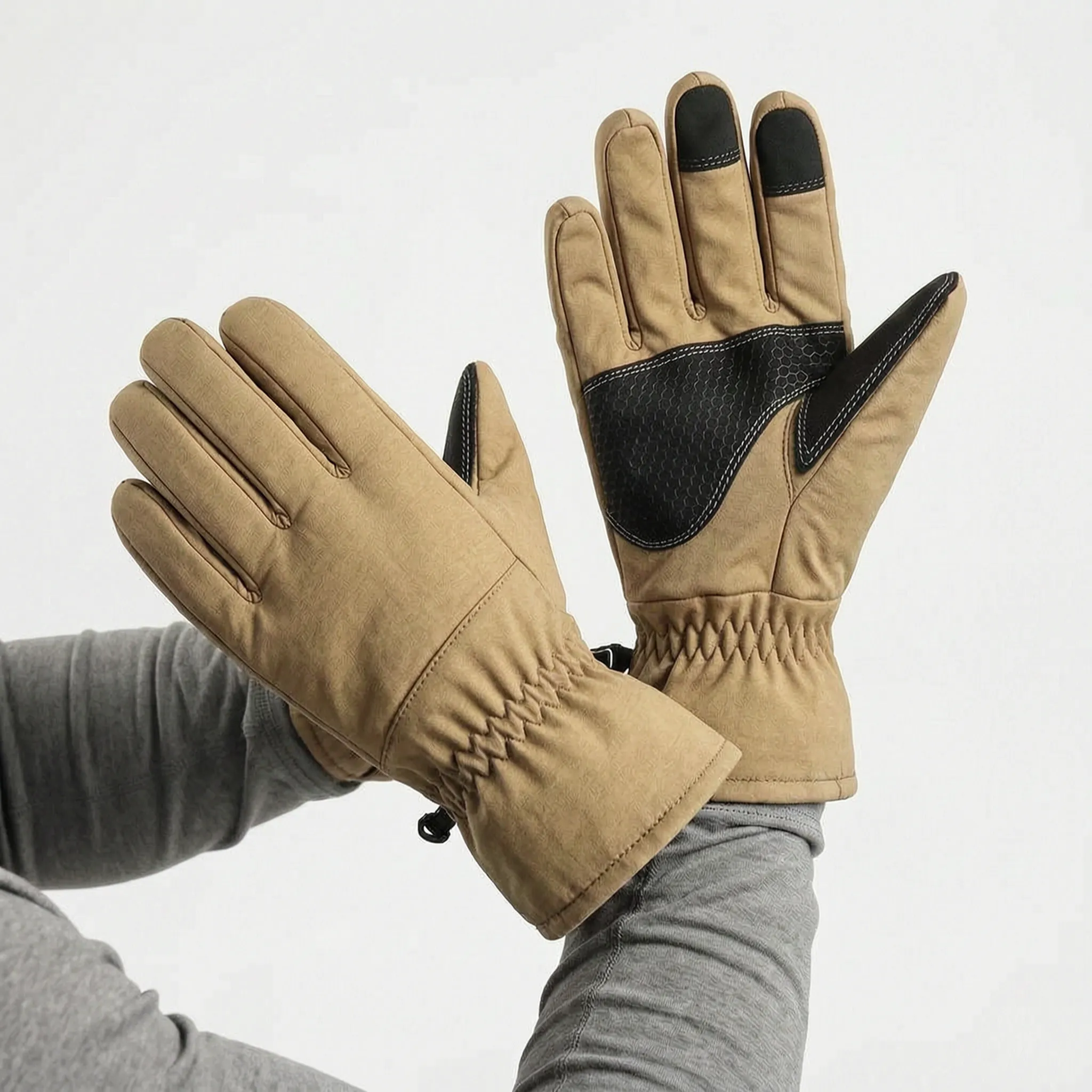 Nordspur | Camius Camouflage Print Winter Ski Gloves
