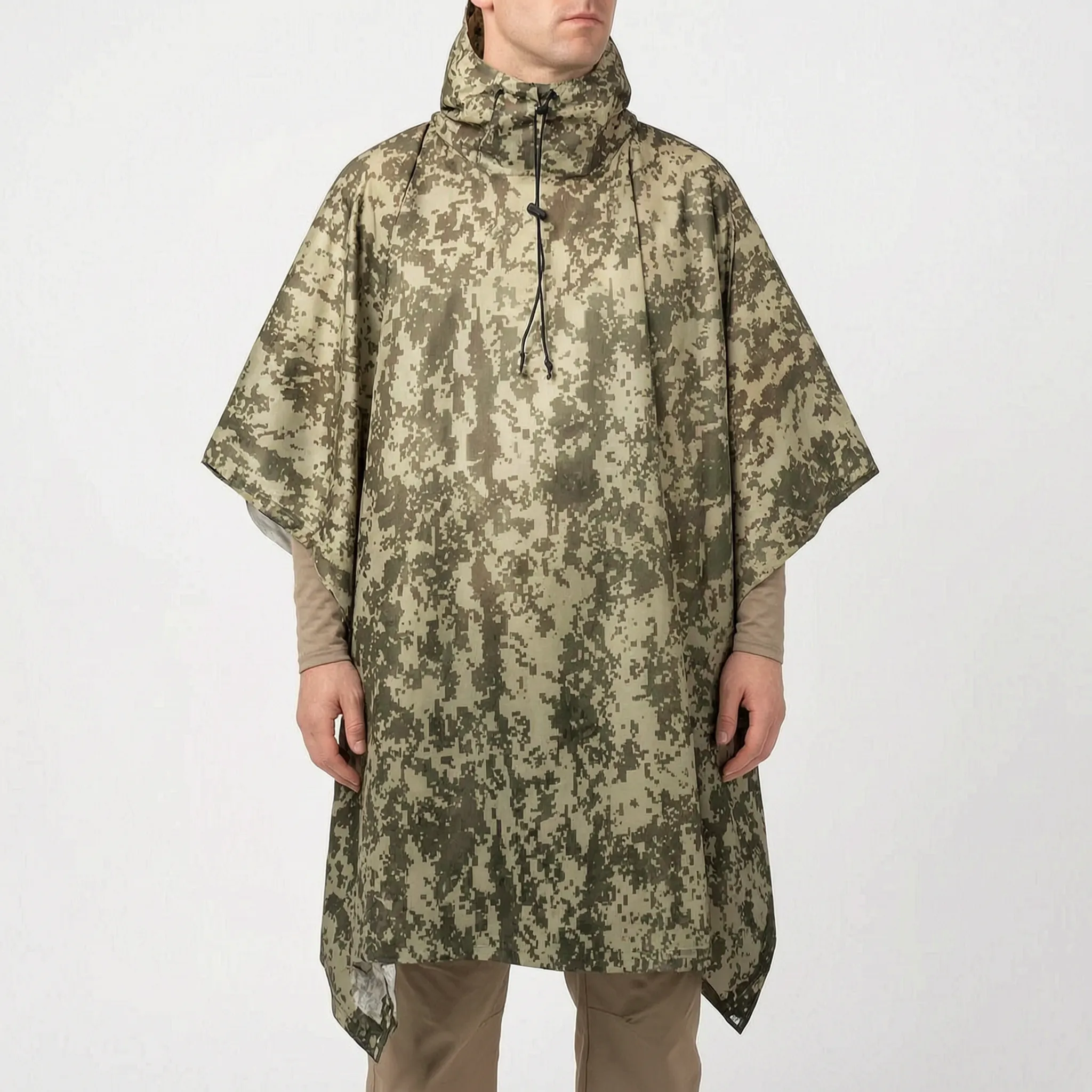 Nordspur | CamoCape Camouflage Hooded Rain Poncho