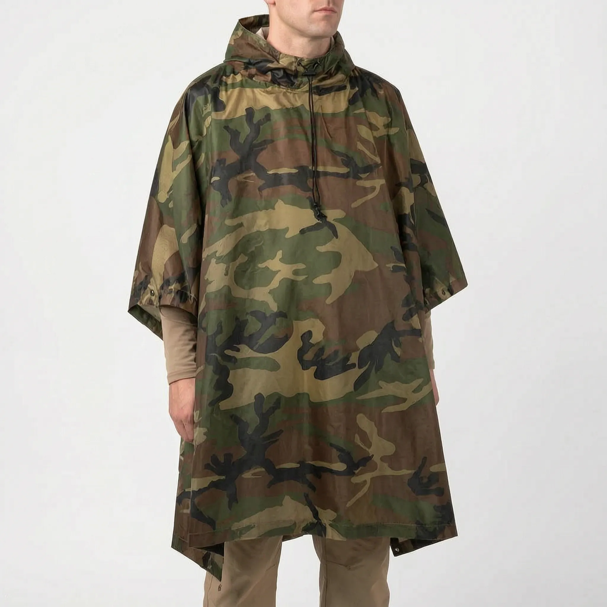 Nordspur | CamoCape Camouflage Hooded Rain Poncho