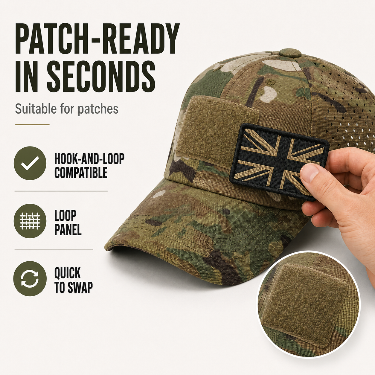Nordspur | Camoflekt Camouflage Pattern Adjustable Baseball Cap