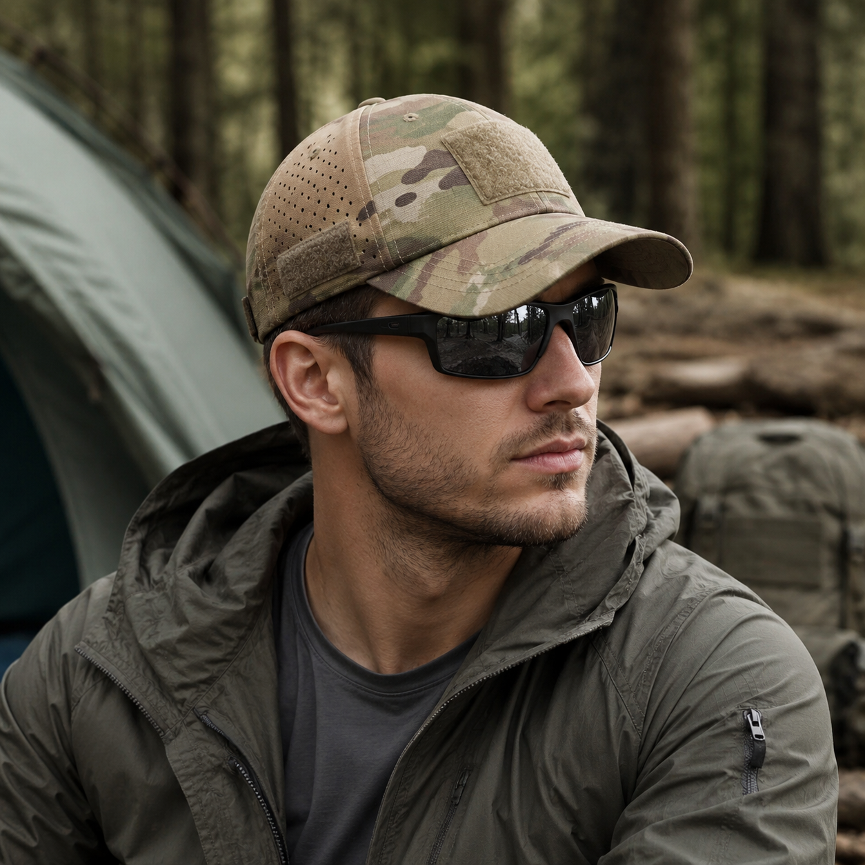 Nordspur | Camoflekt Camouflage Pattern Adjustable Baseball Cap