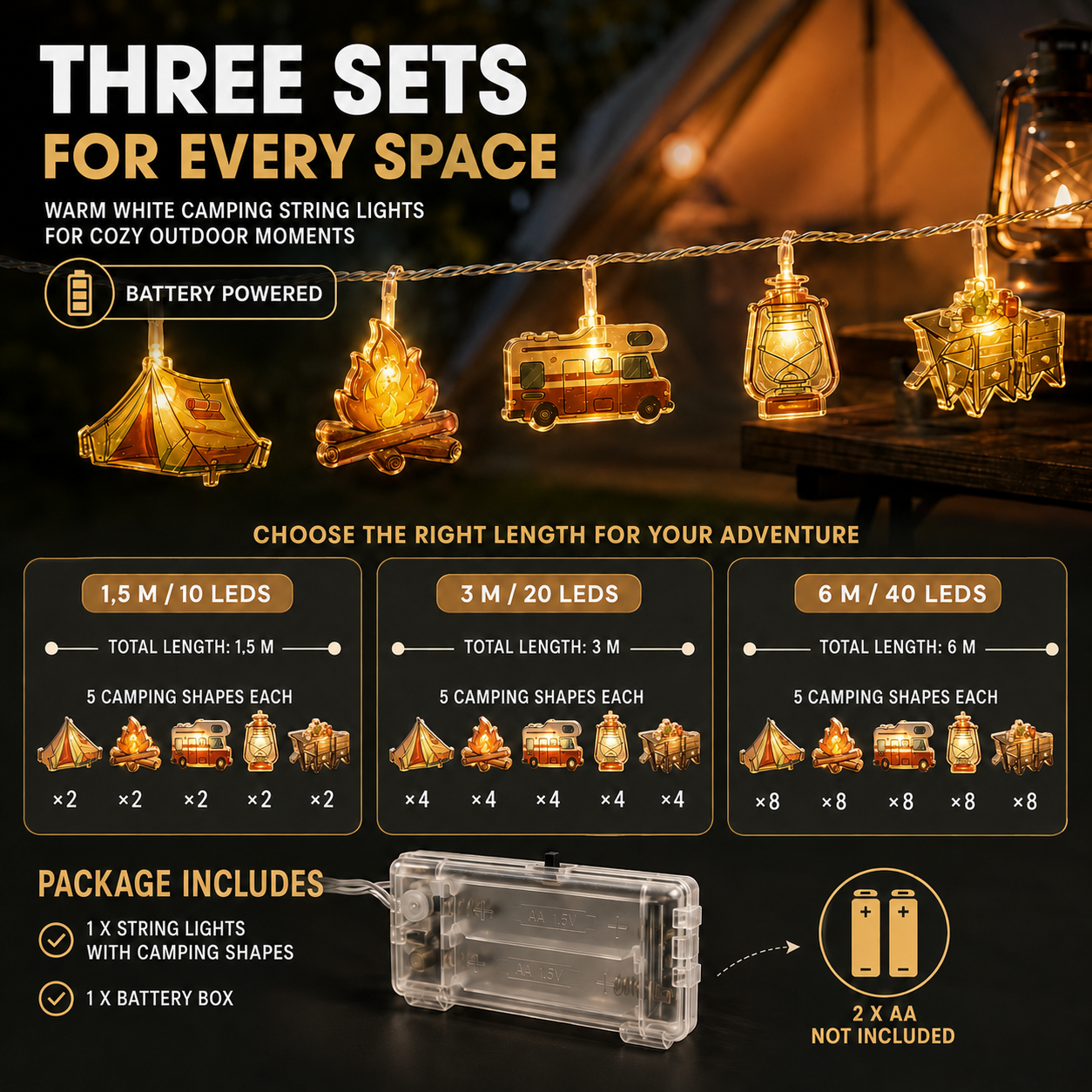 Nordspur | CampGlow String Lights
