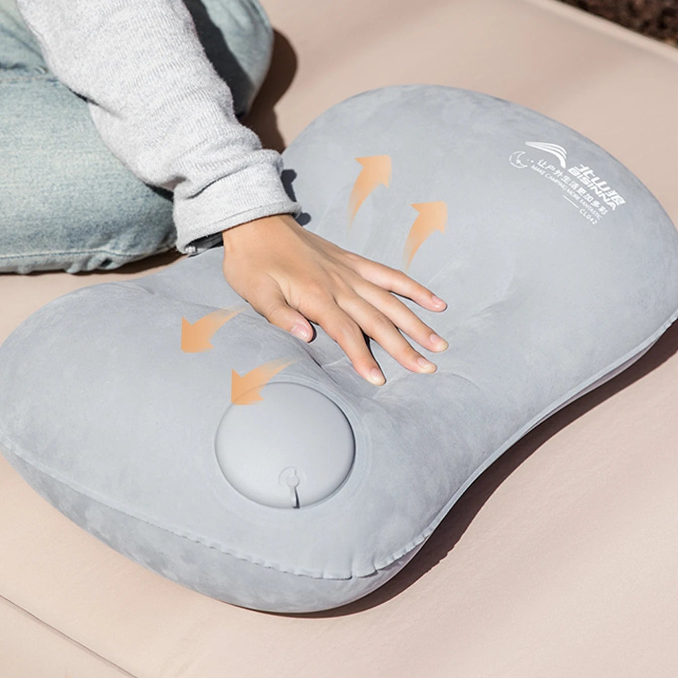 Nordspur | CampLuma Inflatable Camping Travel Pillow