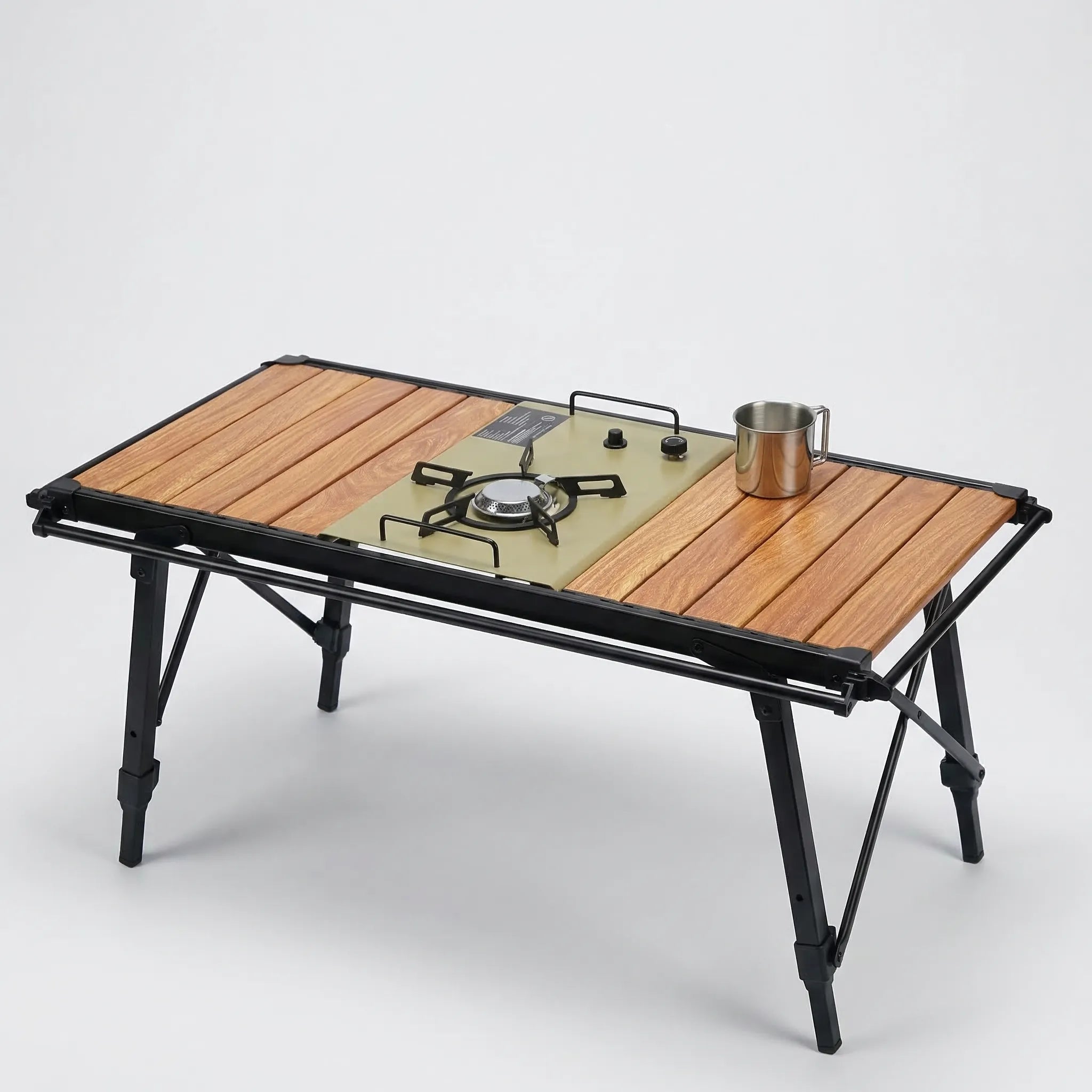 Nordspur | Campivex Folding Adjustable-Leg Outdoor Table