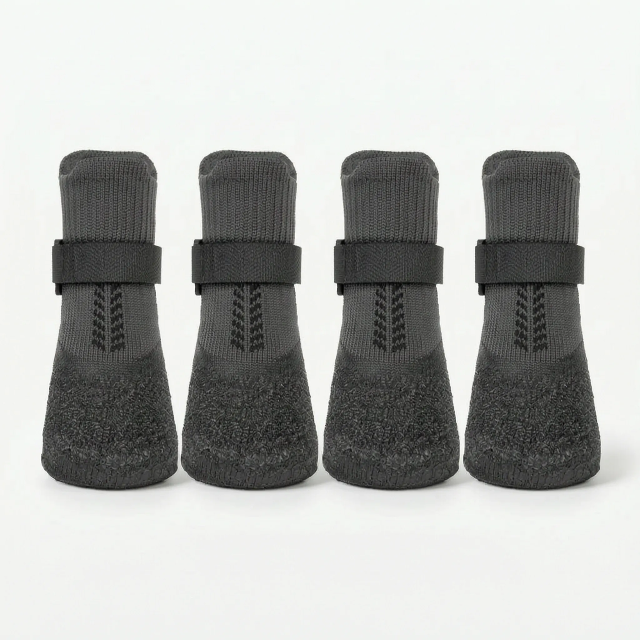 Nordspur | Caniflex Textured Bottom Knitted Dog Boots With Straps
