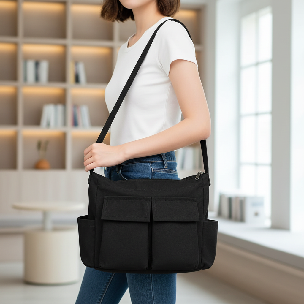 Nordspur | Canvas Shoulder Satchel Bag