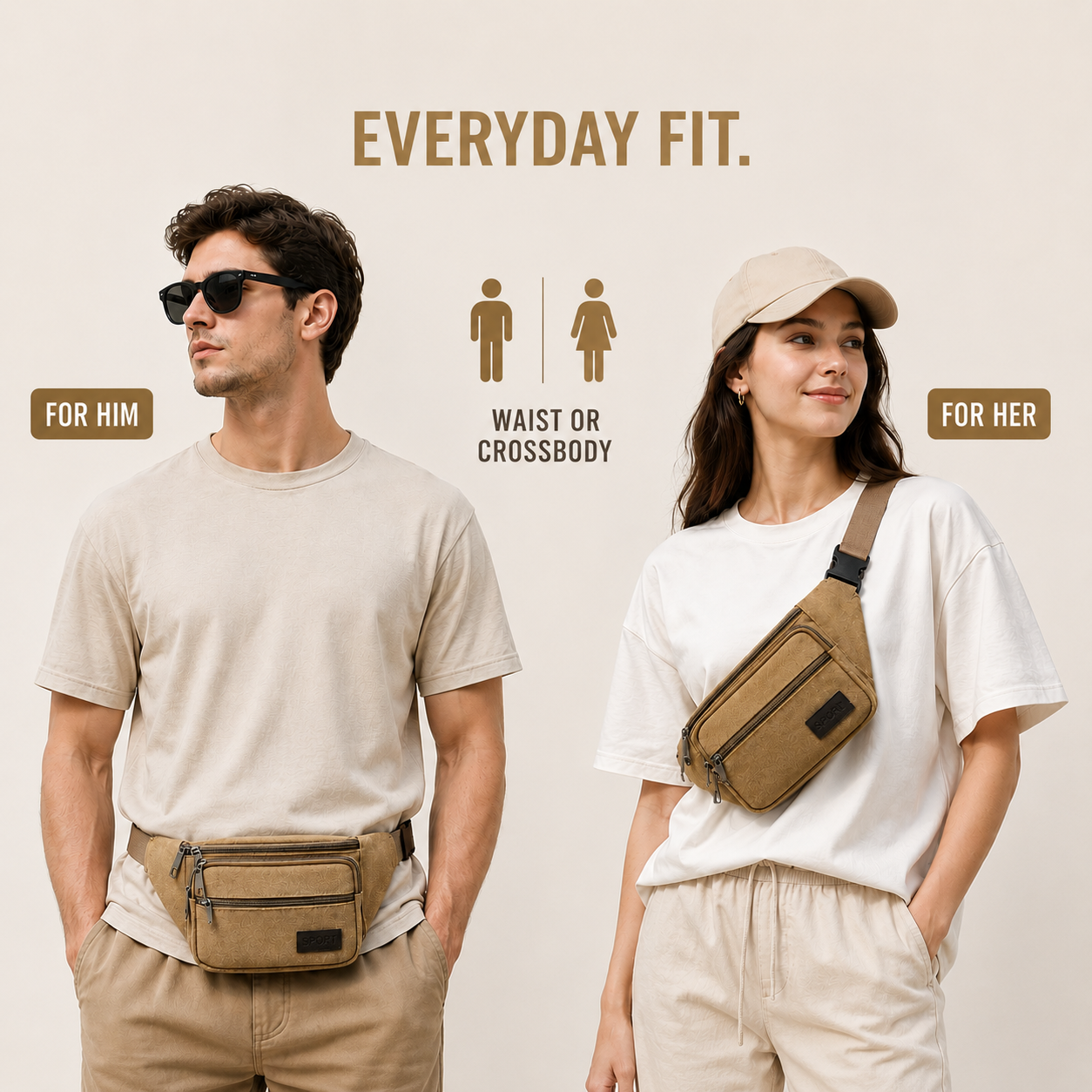 Nordspur | Canvasoro Thick Canvas Waist Pack