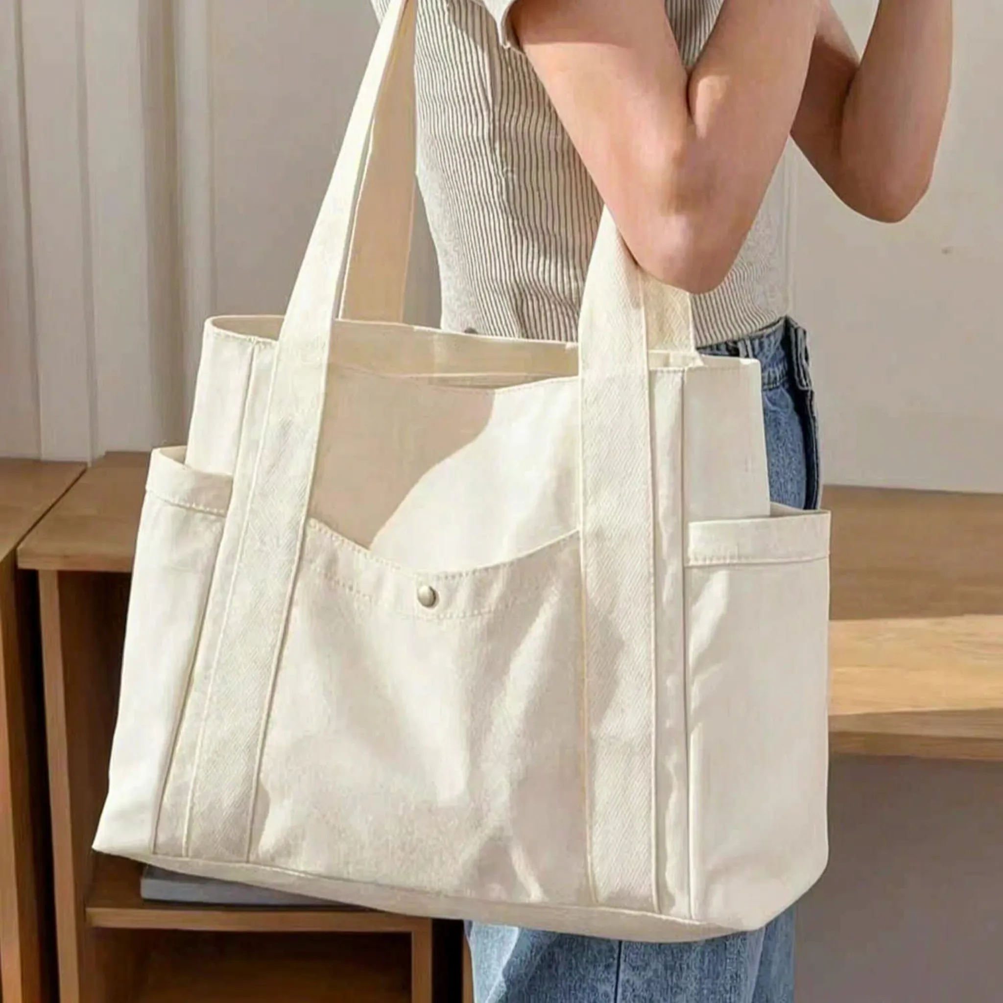 Nordspur | Canvorry Large Capacity Structured Tote Bag