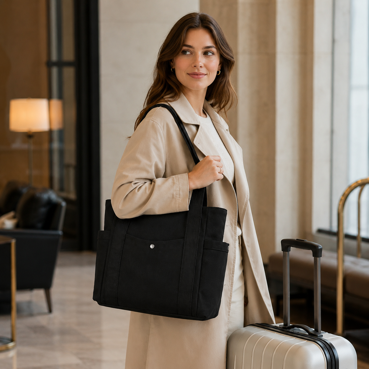 Nordspur | Canvorry Large Capacity Structured Tote Bag