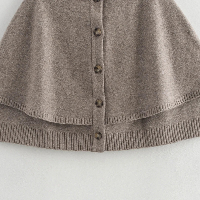 Nordspur | Caprisa Cropped Cape Cardigan