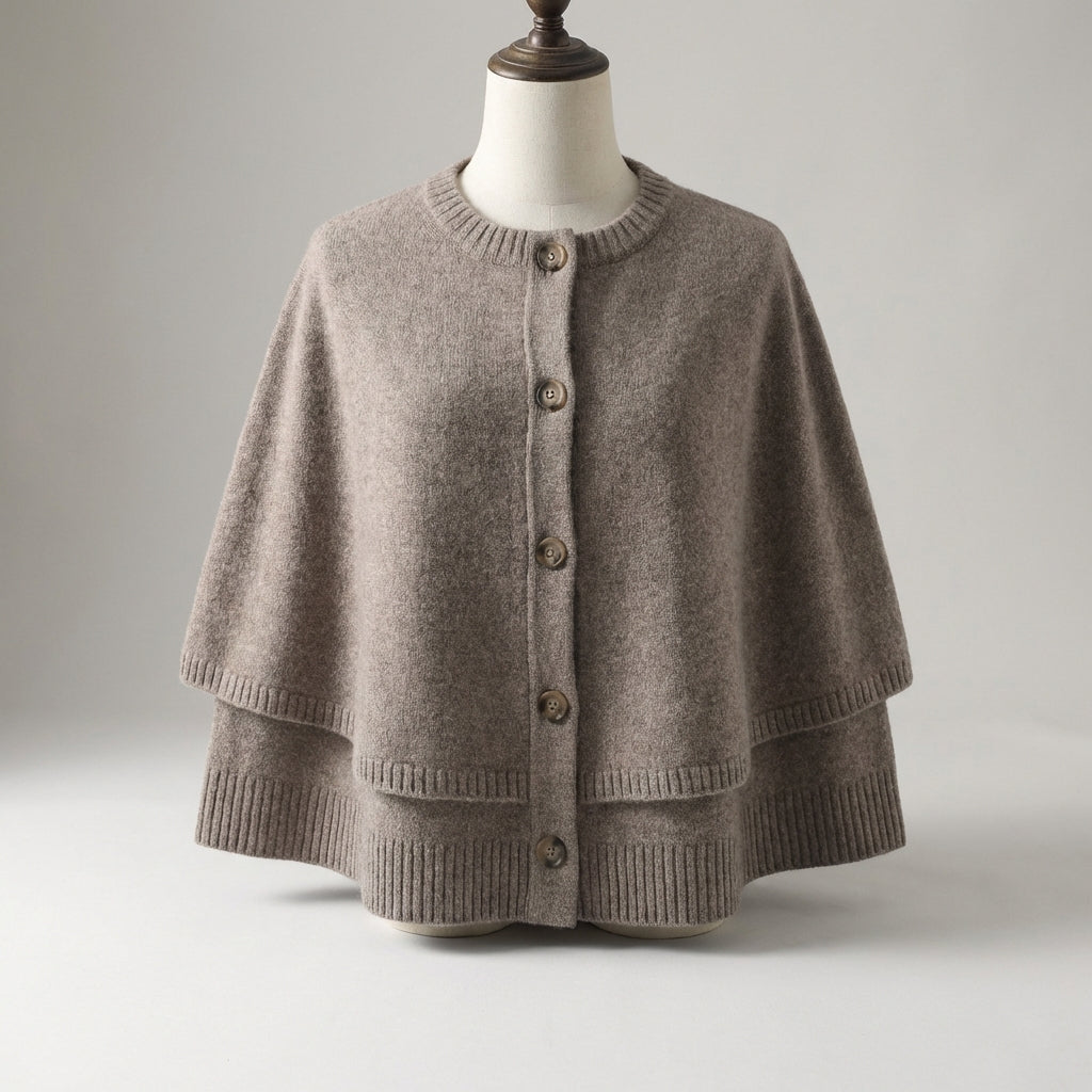 Nordspur | Caprisa Cropped Cape Cardigan