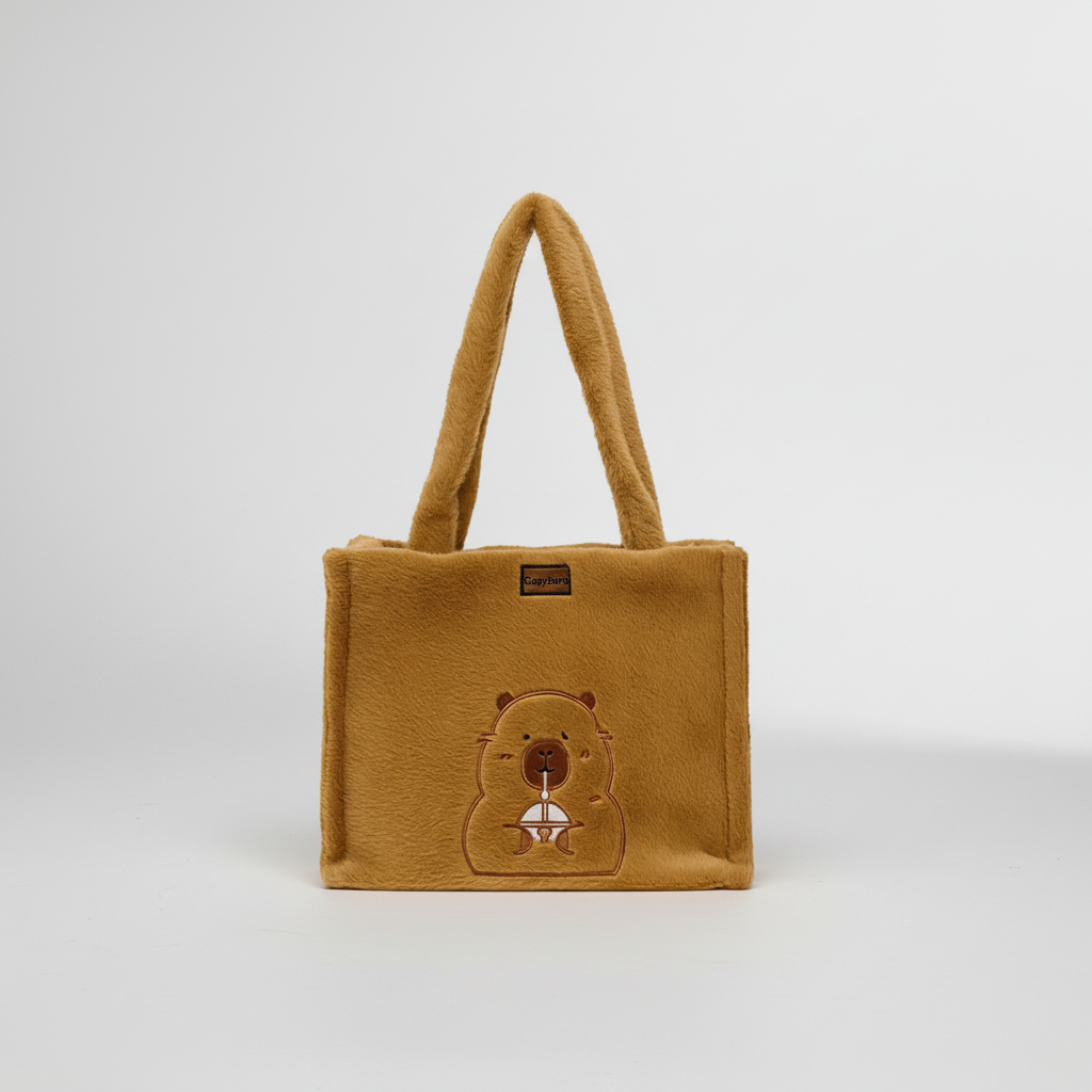 Nordspur | Capyraffy Faux Fur Plush Backpack