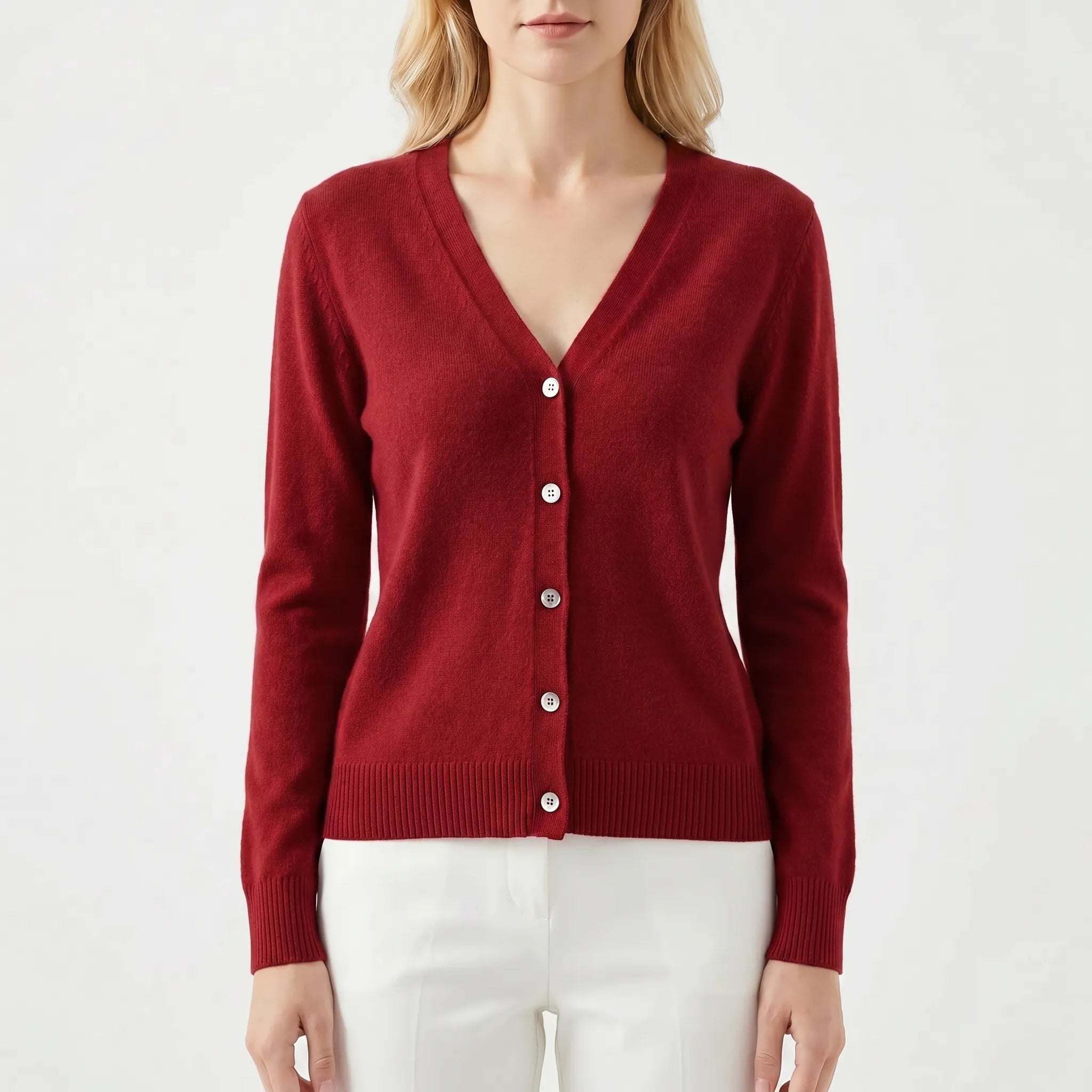 Nordspur | Cardea V-Neck Button Cardigan