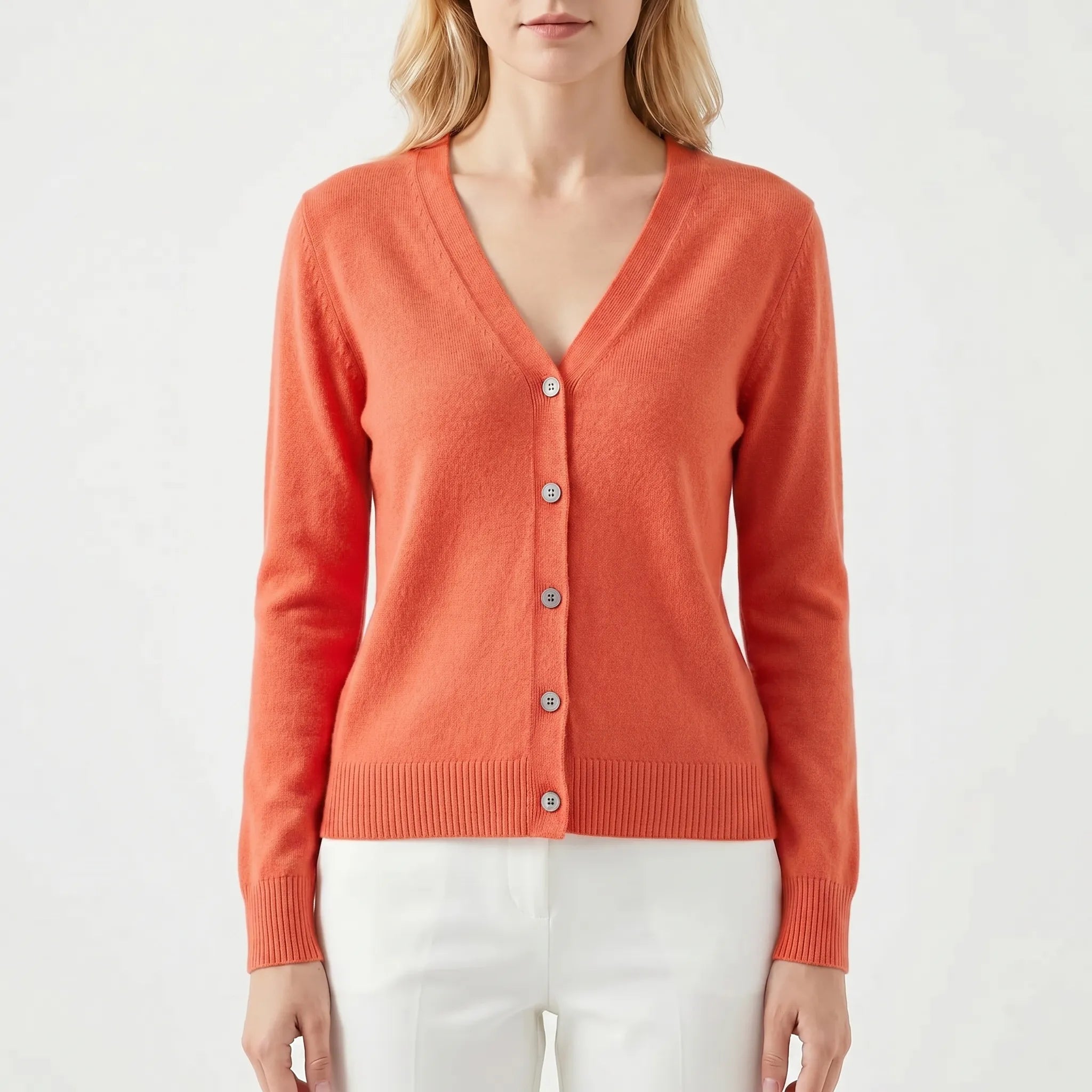 Nordspur | Cardea V-Neck Button Cardigan