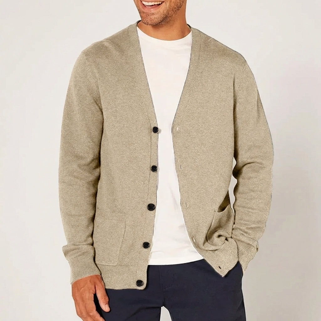 Nordspur | Cardenro Long Sleeve V Neck Cardigan