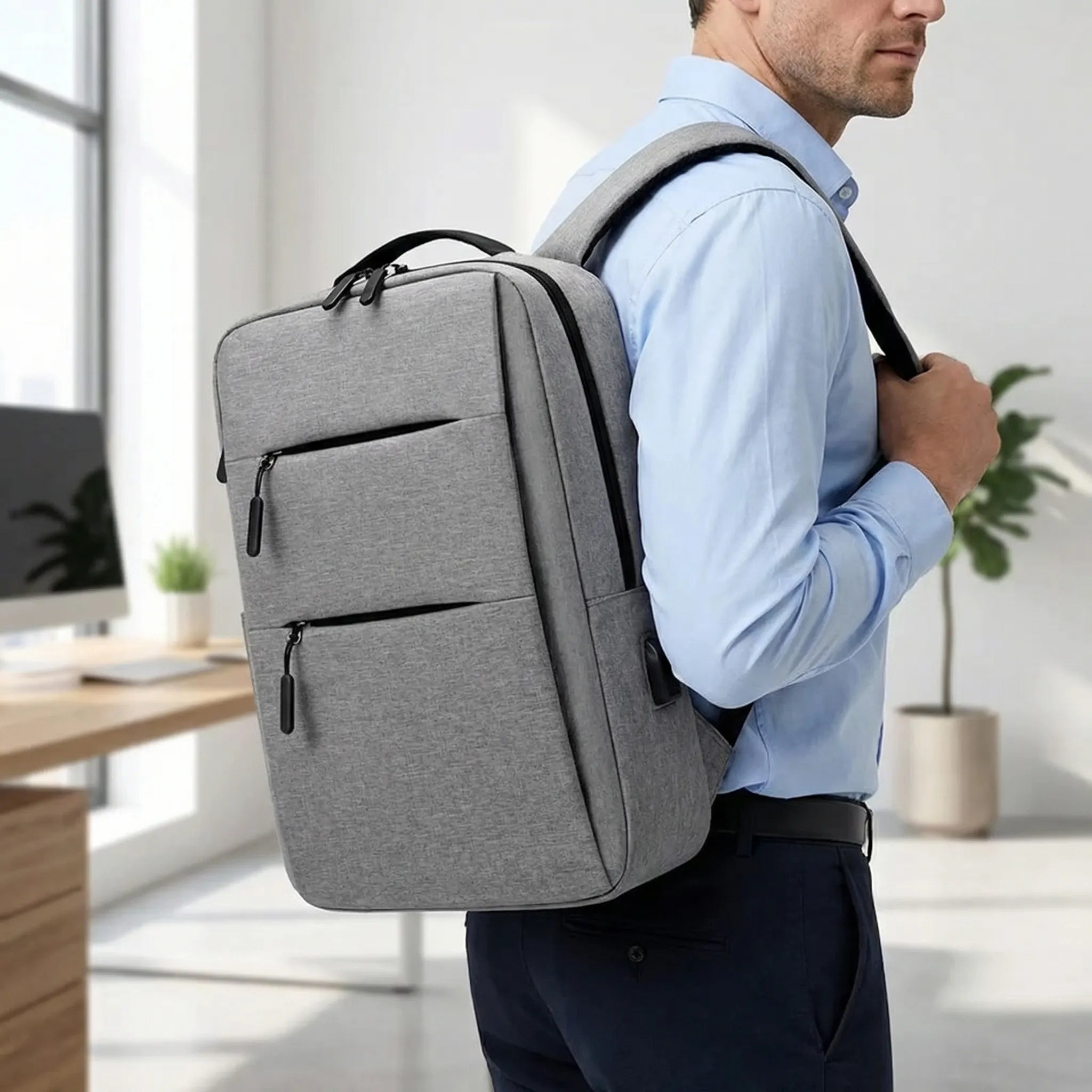 Nordspur | Carryvex Multi-Compartment Zippered Laptop Backpack