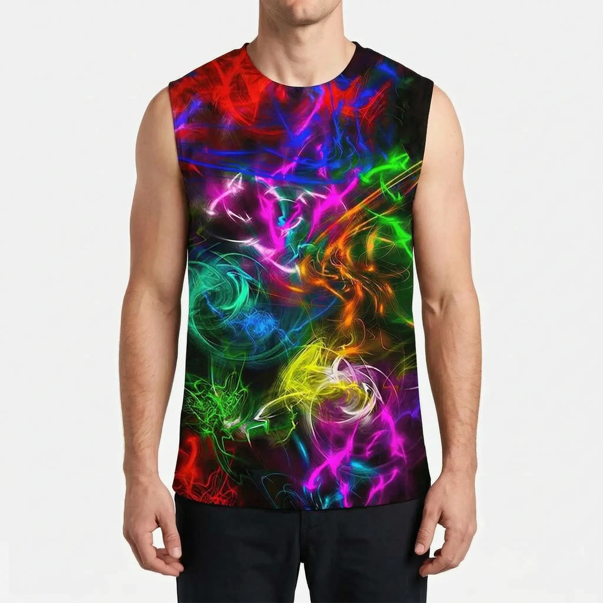 Nordspur | Cervora Sleeveless Animal Print Sports Top