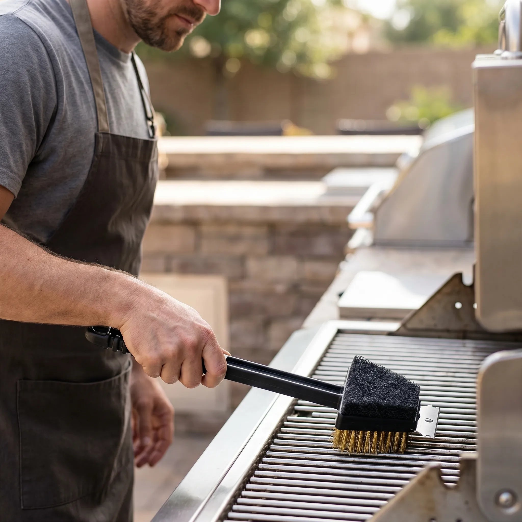 Nordspur | CharScrub 3-In-1 barbecue Brush