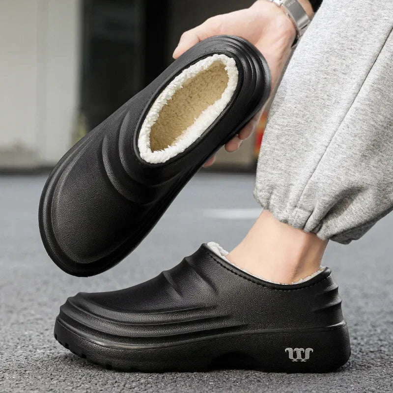 Nordspur | Cheftrex Fleece-Lined Closed-Toe Kitchen Clog