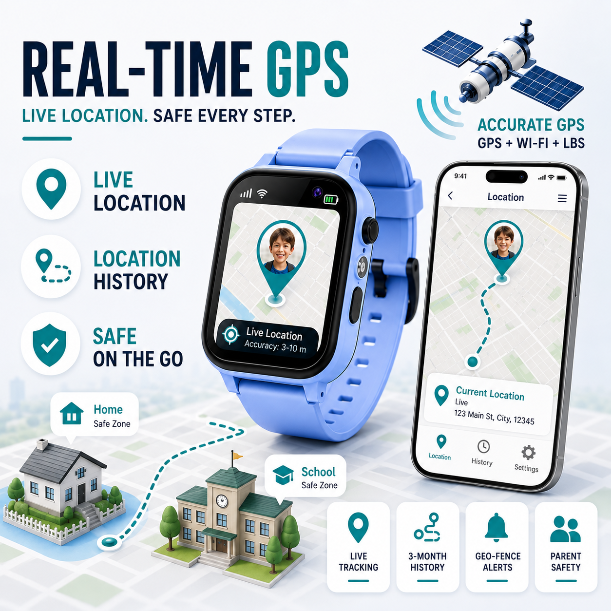 Nordspur | Children Smart LBS Watch