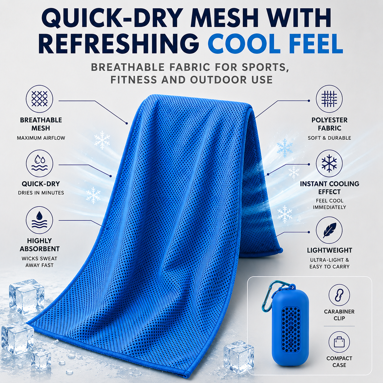 Nordspur | ChillVibe Quick-Drying Sports Cooling Towel
