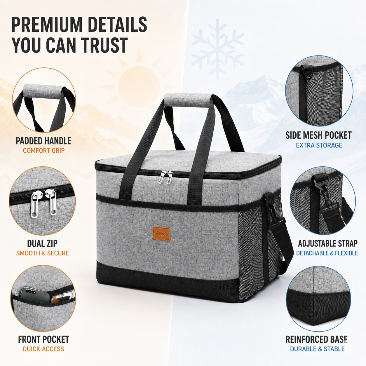 Nordspur | Chillaraft Large Collapsible Cooler Bag