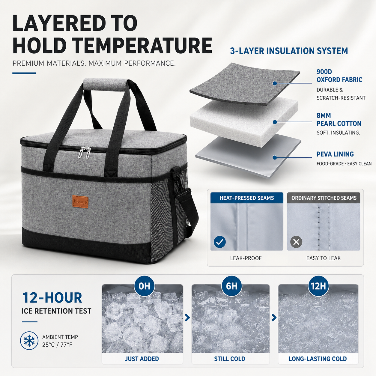 Nordspur | Chillaraft Large Collapsible Cooler Bag