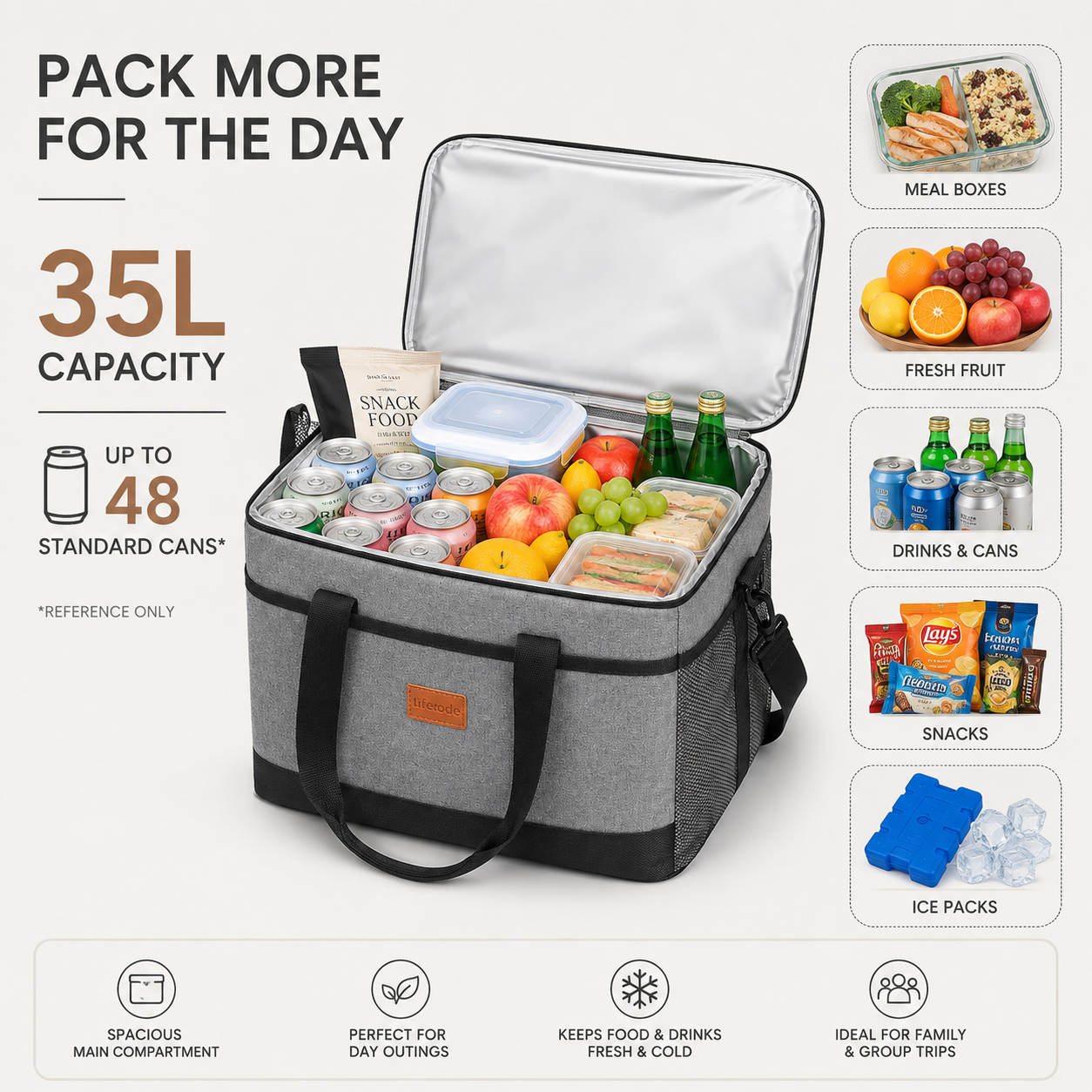 Nordspur | Chillaraft Large Collapsible Cooler Bag
