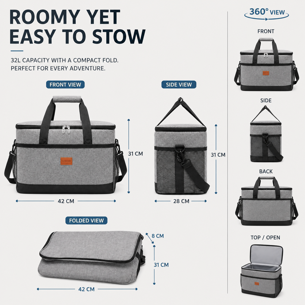 Nordspur | Chillaraft Large Collapsible Cooler Bag