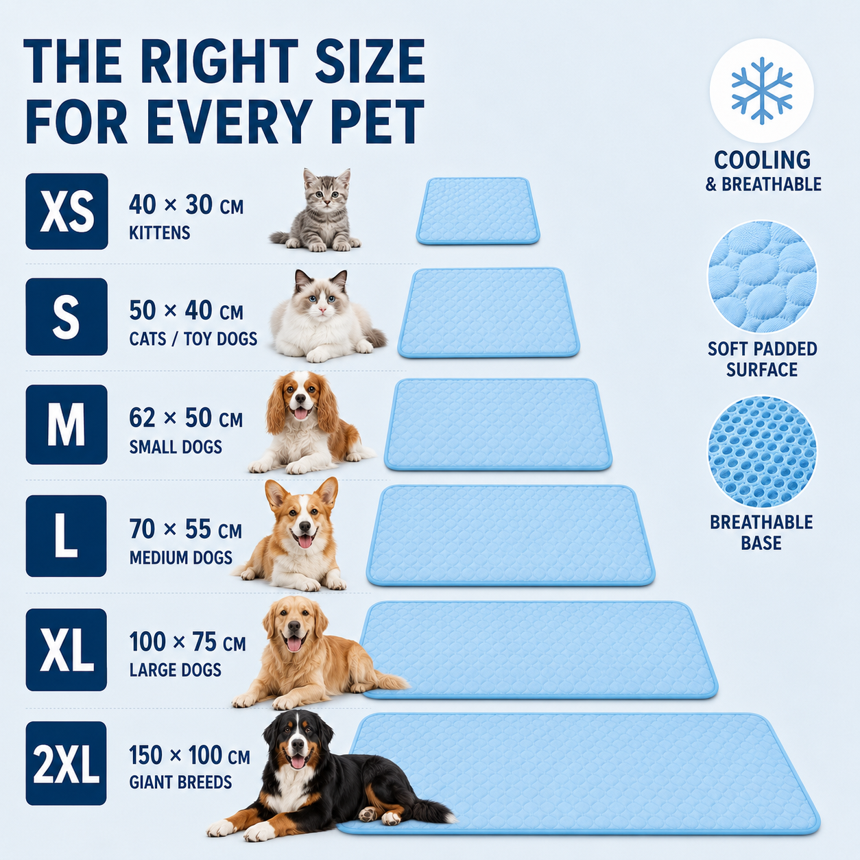 Nordspur | Chillpaw Quilted Cooling Mat For Pets